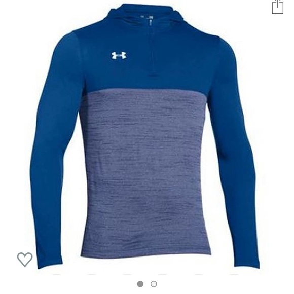 Under Armour Other - Under Armour Men’s NWT 1/4 zip hooded shirt Large